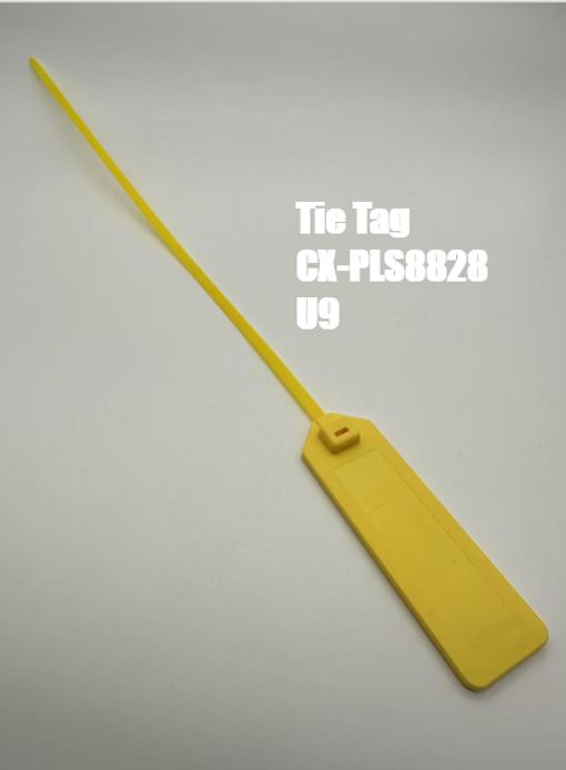 CX-PLS8828 Yellow tie tag